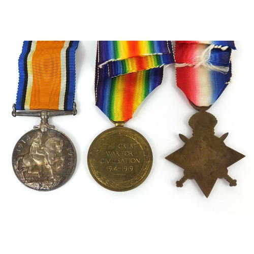 327 - British Military World War I trio, awarded to LIEUT.E.DOHERTY.R.A.M.C comprising The Victory medal, ... 