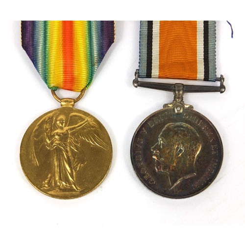 315 - British Military World War I Victory and 1914-18 war medals together with death penny, the Victory m... 