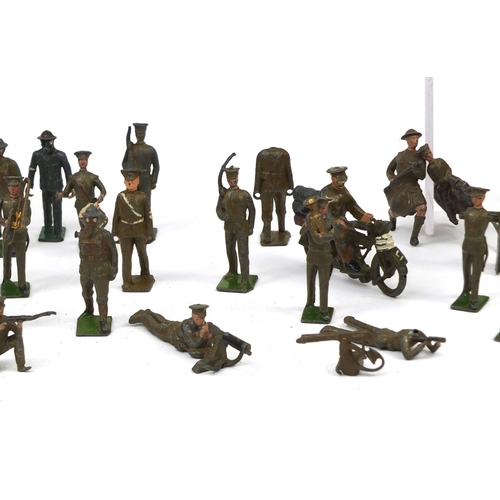 429 - Large collection of Military interest hand painted lead soldiers including John Hill & Co and Britai... 