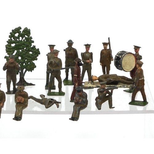 429 - Large collection of Military interest hand painted lead soldiers including John Hill & Co and Britai... 