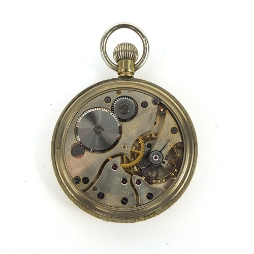 374 - Two Military interest pocket watches comprising a Carley & Clements LD example and a Mentor alarm ex... 