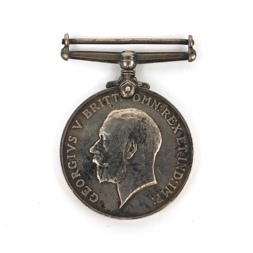 338 - British Military World War I 1914-18 war medal, awarded to 22389PTE.J.HILLS.THEQUEEN'SR.