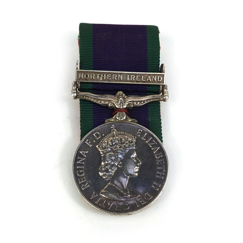 353 - Elizabeth II General Service medal with Northern Ireland bar, awarded to 24269113GDSM.P.J.MAGUIREWG.... 