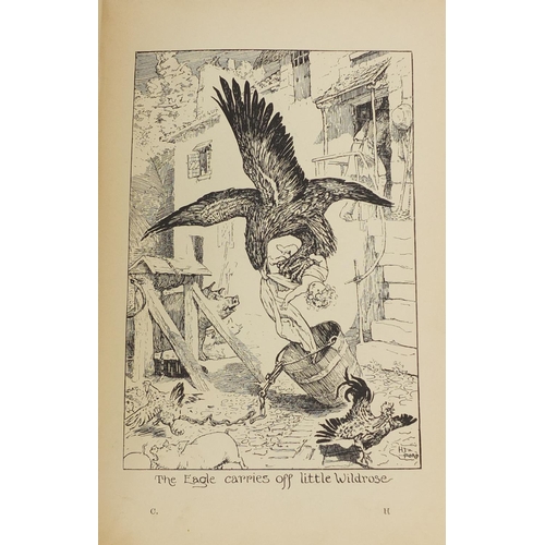 232 - The Crimson Fairy book edited by Andrew Lang, first edition hardback book 1903 with eight coloured p... 