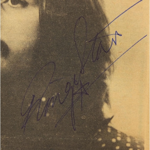 183 - ** WITHDRAWN FROM SALE ** Two sets of Beatles autographs each comprising John Lennon, Ringo Starr, P... 