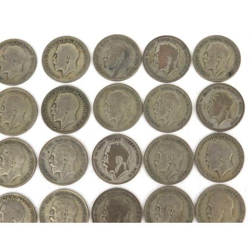 2774 - British pre decimal coinage including half crowns, shillings and six pence's, some Victorian example... 