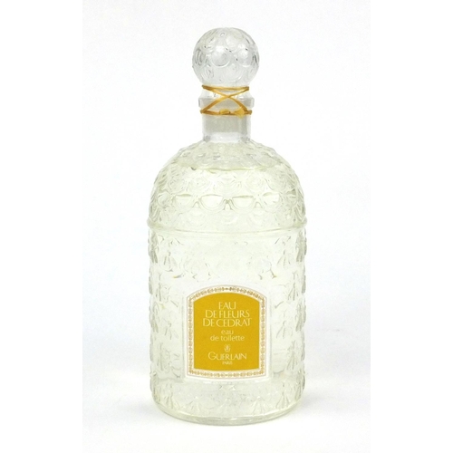 2274 - 50cl bottle of Guerlain De Cedrat Eau De Toilette perfume, 20cm high