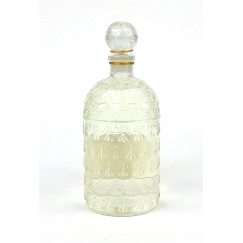 2274 - 50cl bottle of Guerlain De Cedrat Eau De Toilette perfume, 20cm high