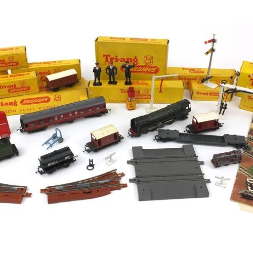 423 - Collection of Tri-ang TT gauge precision scale model railway, mostly boxed including Britannia 70000... 