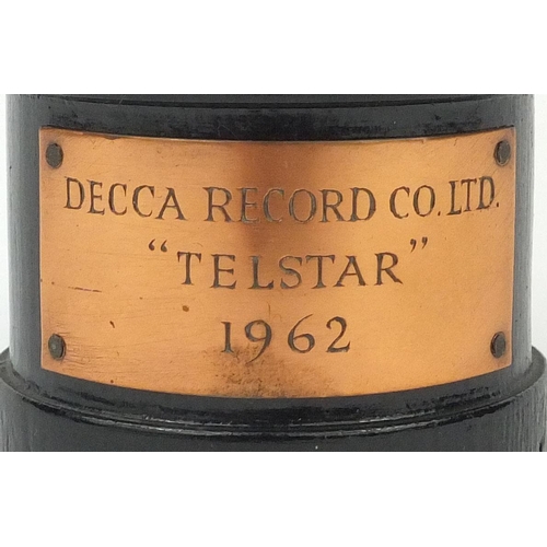 182 - 1962 Ivor Novello Music Award for the record Telstar, Telstar written and produced by Jo Meek above ... 
