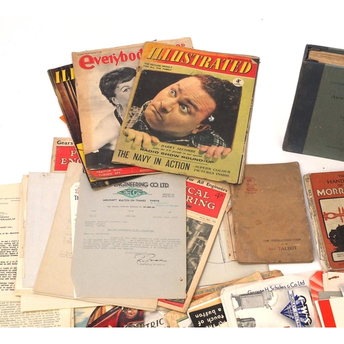 380 - Collection of Military interest ephemera and photographs relating to Kendrick Marstrand, inventor of... 