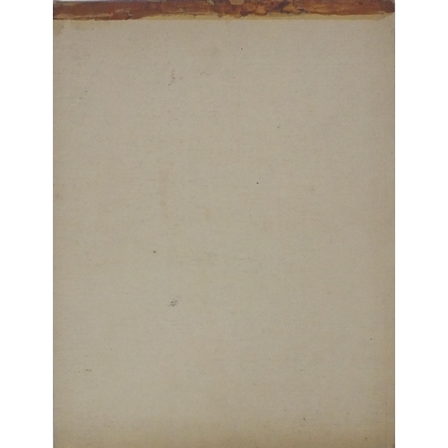 1146 - Leslie Wood - Unframed mixed media dust jacket design onto card, Pro (Novel by Bruce Hamilton publis... 
