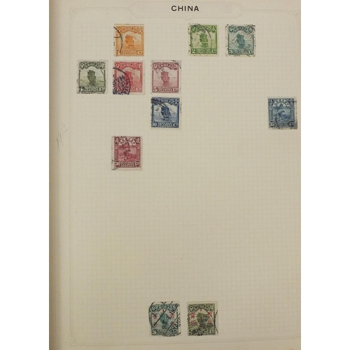 217 - Extensive collection of World stamps, some mid 19th century examples, mostly housed in albums some l... 