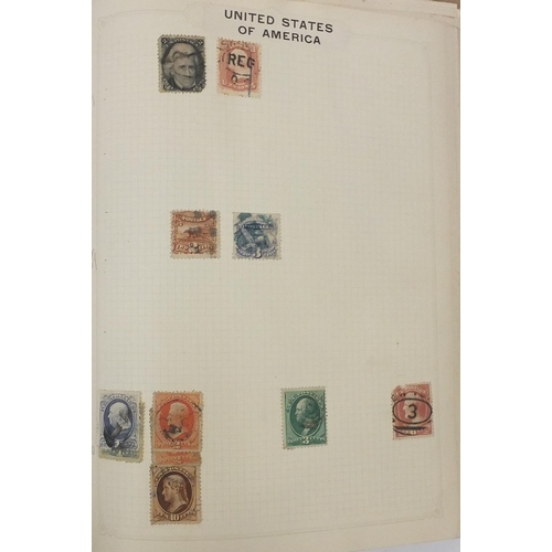 217 - Extensive collection of World stamps, some mid 19th century examples, mostly housed in albums some l... 