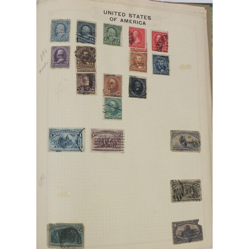 217 - Extensive collection of World stamps, some mid 19th century examples, mostly housed in albums some l... 