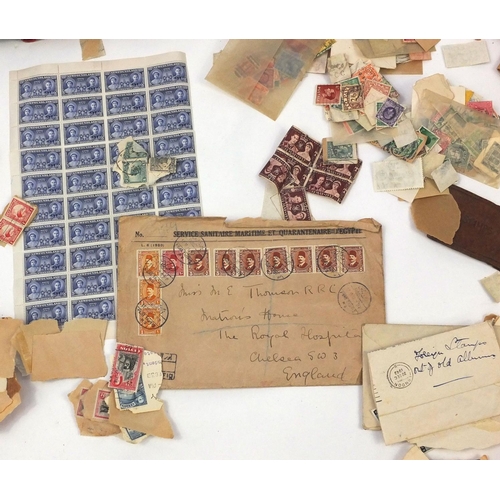 217 - Extensive collection of World stamps, some mid 19th century examples, mostly housed in albums some l... 