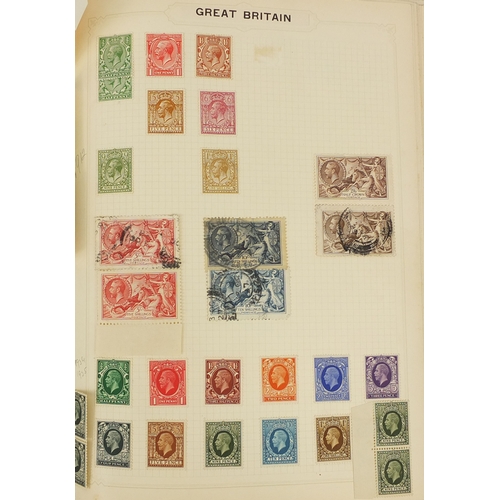 215 - Extensive collection of Victorian penny red and penny black stamps, including two albums, some loose... 