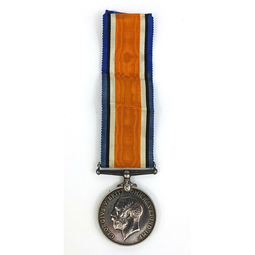 337 - British Military World War I 1914-18 War casualty medal awarded to G-7979PTE.T.HOLLEY.MIDD'XR.