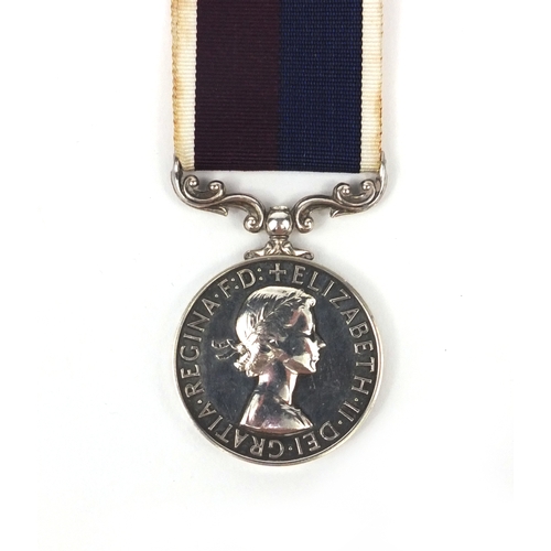 352 - Elizabeth II long service and good conduct medal awarded to 638886SGT.V.R.STRONG.R.A.F.