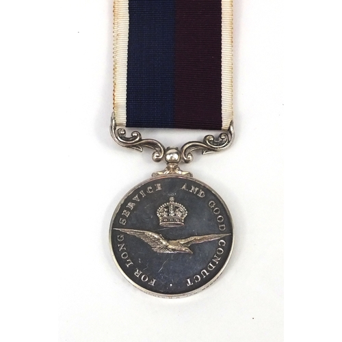 352 - Elizabeth II long service and good conduct medal awarded to 638886SGT.V.R.STRONG.R.A.F.