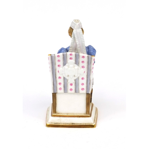 2158 - Royal Worcester figurine, The London Hospital Sister, factory marks to the base, 17.5cm high