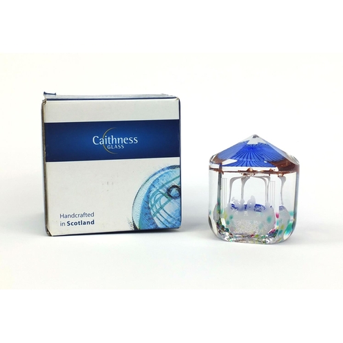 2356 - Caithness The Bandstand paperweight, limited edition 5/75, designed by Sarah Peterson, with certific... 