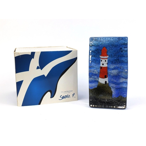 2354 - Caithness Beachy Head paperweight, limited edition 5/100, designed by Sarah Peterson, with certifica... 