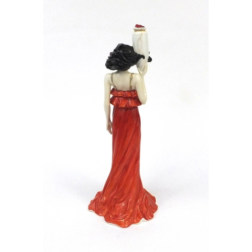 2171 - Minton advertising collection figurine - The Lady with the Vase, with fitted box, numbered 27/250, f... 