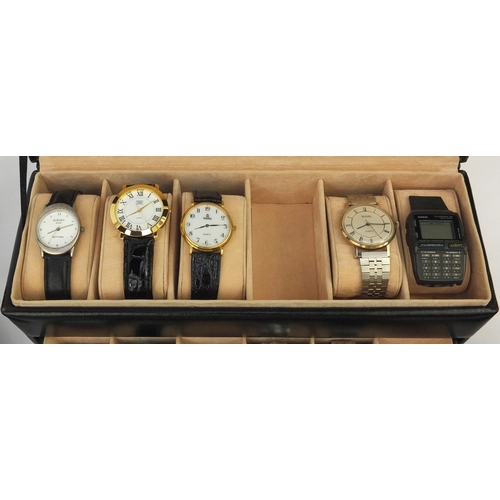 2713 - Collection of lady's and gentleman's digital wristwatches including Sekonda, Lorus, Pierre Cardin, A... 