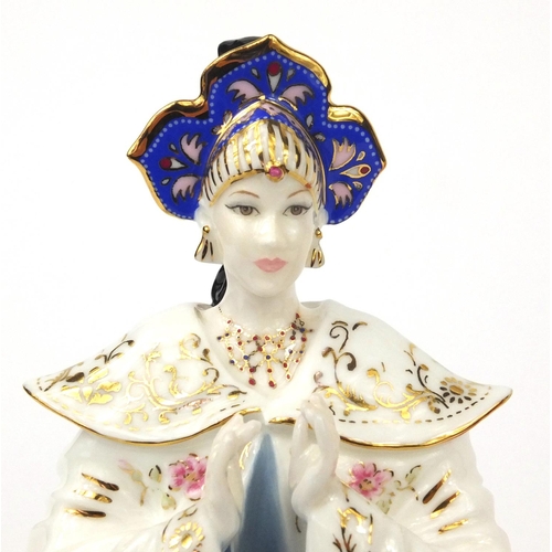 2165 - Two Coalport figures comprising Princes Turandot 755/12500 and Mystique 2191/9500