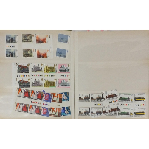2787 - Two albums of predominantly GB unused stamps, some £5 booklets and presentation packs