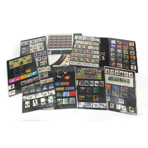 2784 - Ten Royal Mail stamp year packs including 1999 and 2000