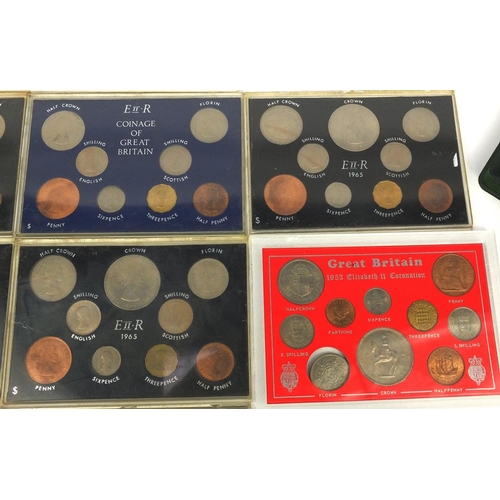 2783 - Group of proof coinage, some proof, including a coin commemorating Stanley Gibbons 140th Anniversary... 