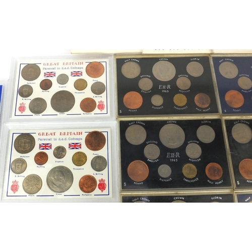 2783 - Group of proof coinage, some proof, including a coin commemorating Stanley Gibbons 140th Anniversary... 