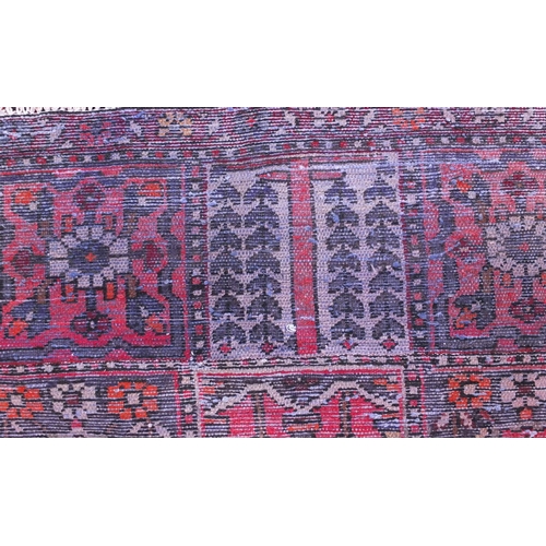 2061 - Rectangular Bakhtiari rug with an all over floral and geometric tile pattern within a floral border,... 