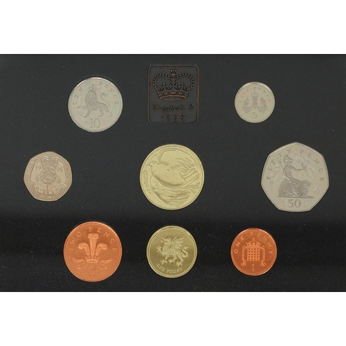 2761 - Proof British coinage, some silver, comprising two 1953-2003 United Kingdom Coronation Anniversary c... 