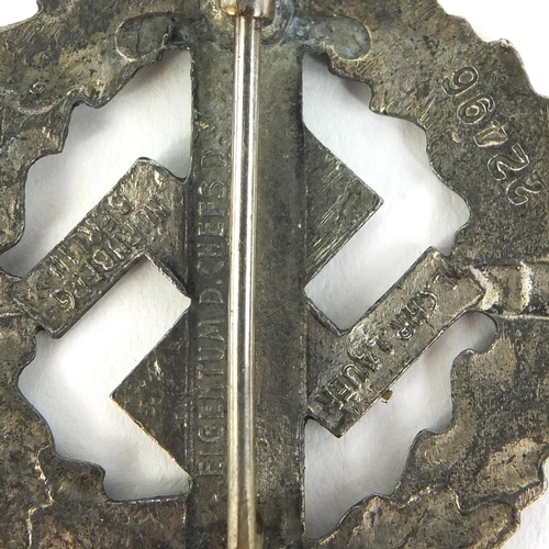 646 - German Military interest Nazi style badge