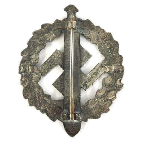 646 - German Military interest Nazi style badge