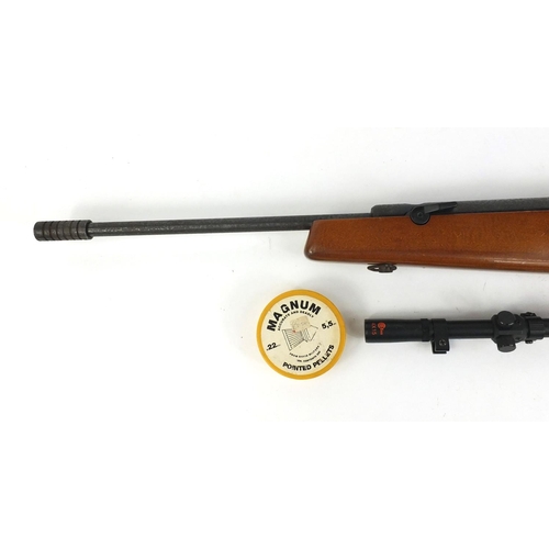 652 - Jackal .22 calibre side lever air rifle