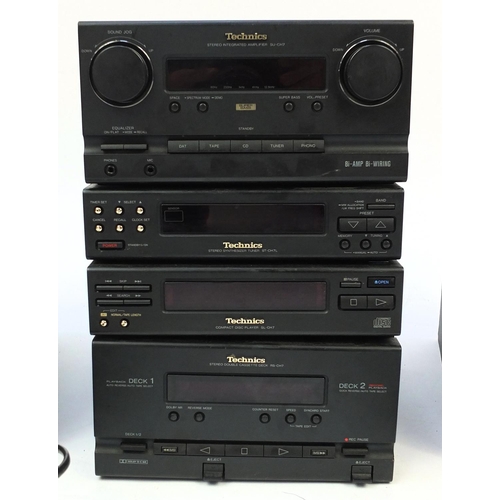 711 - Technics SU-CH7 mini separates hifi with speakers