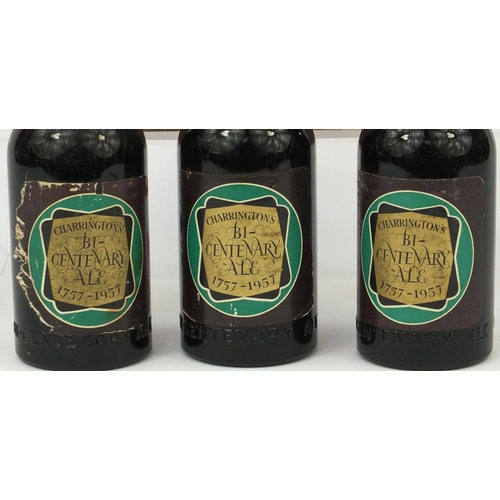 486 - Three boxed bottles of Charringtons B1 centenary ale