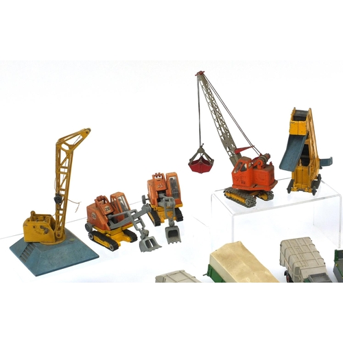 301 - Large selection of assorted die cast vehicles including Corgi, Dinky and Liebherr examples