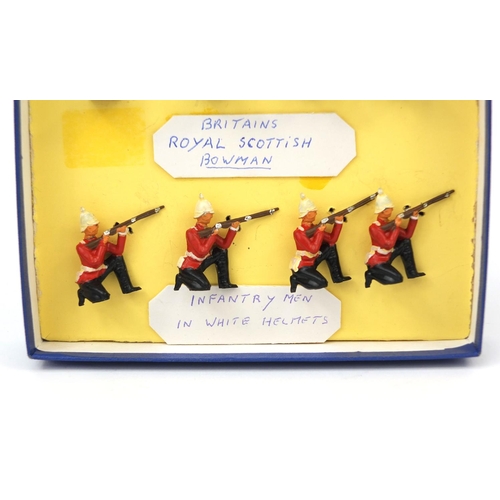 484 - Boxed set of hand painted lead soldiers