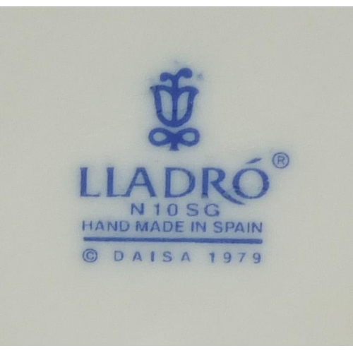 2067 - Lladro figurine of a ballerina with box, factory marks to the base, numbered 5050, 31cm high