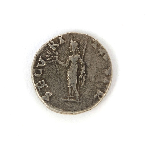 187 - Roman Otho silver Denarius, 2.1cm in diameter, approximate weight 3.0g