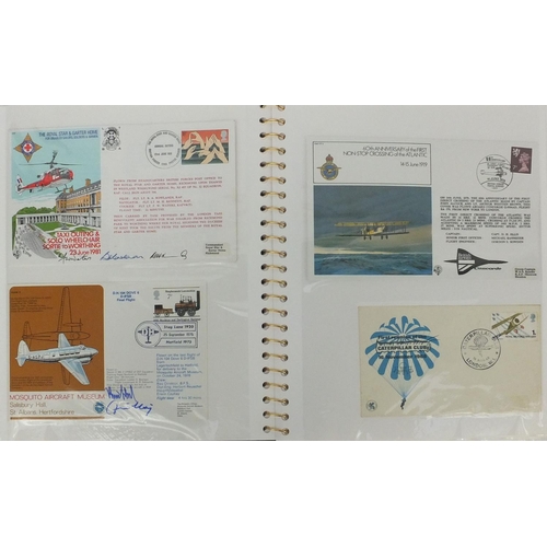 329 - Predominantly signed Military interest first day covers including No.101 Squadron Royal Air Force 30... 