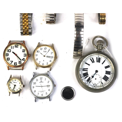 390 - Assorted ladies and gentleman's wristwatches including Swatch, Citizen, Sekonda and Timex examples