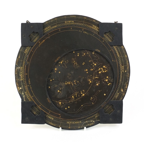 653 - Celestial compass with identification of heavenly bodies