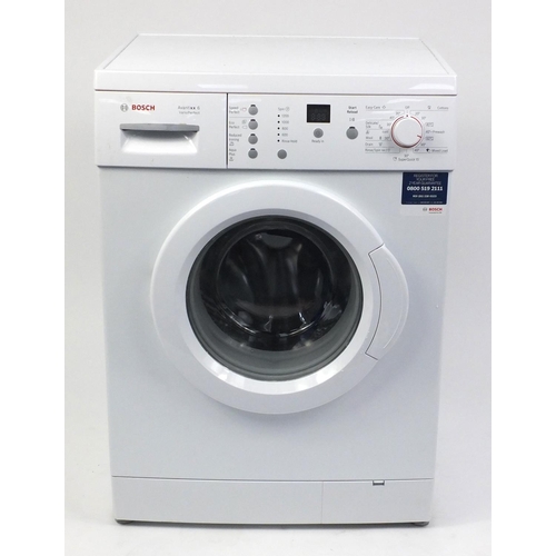 161 - Bosch Avantixx number 6 washing machine, 85cm high x 60cm wide x 58cm deep