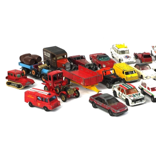 535 - Collection of mostly die cast vehicles including Corgi, Models of Yesteryear, Matchbox and Solido ex... 